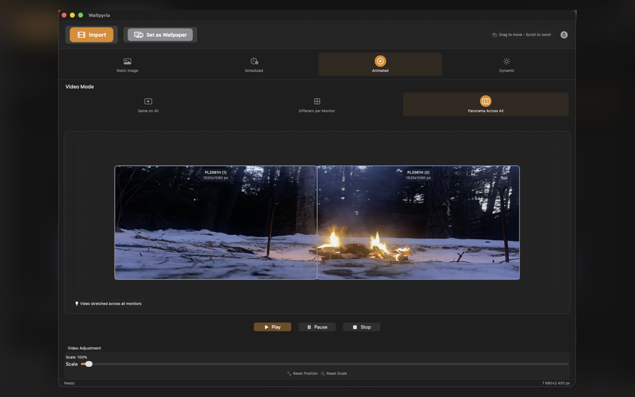 Wallpyria 1.2.0: Editor de fondo HEIC dinámico con línea de tiempo y vista previa Light Mode